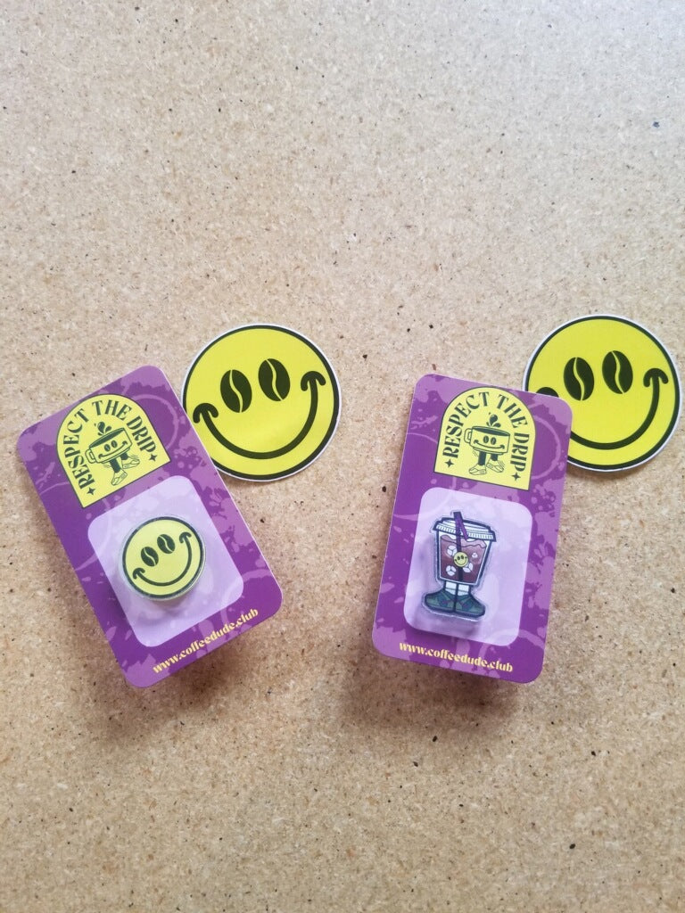 Coffee Dude Pins Shotgun House Coffee Roasters